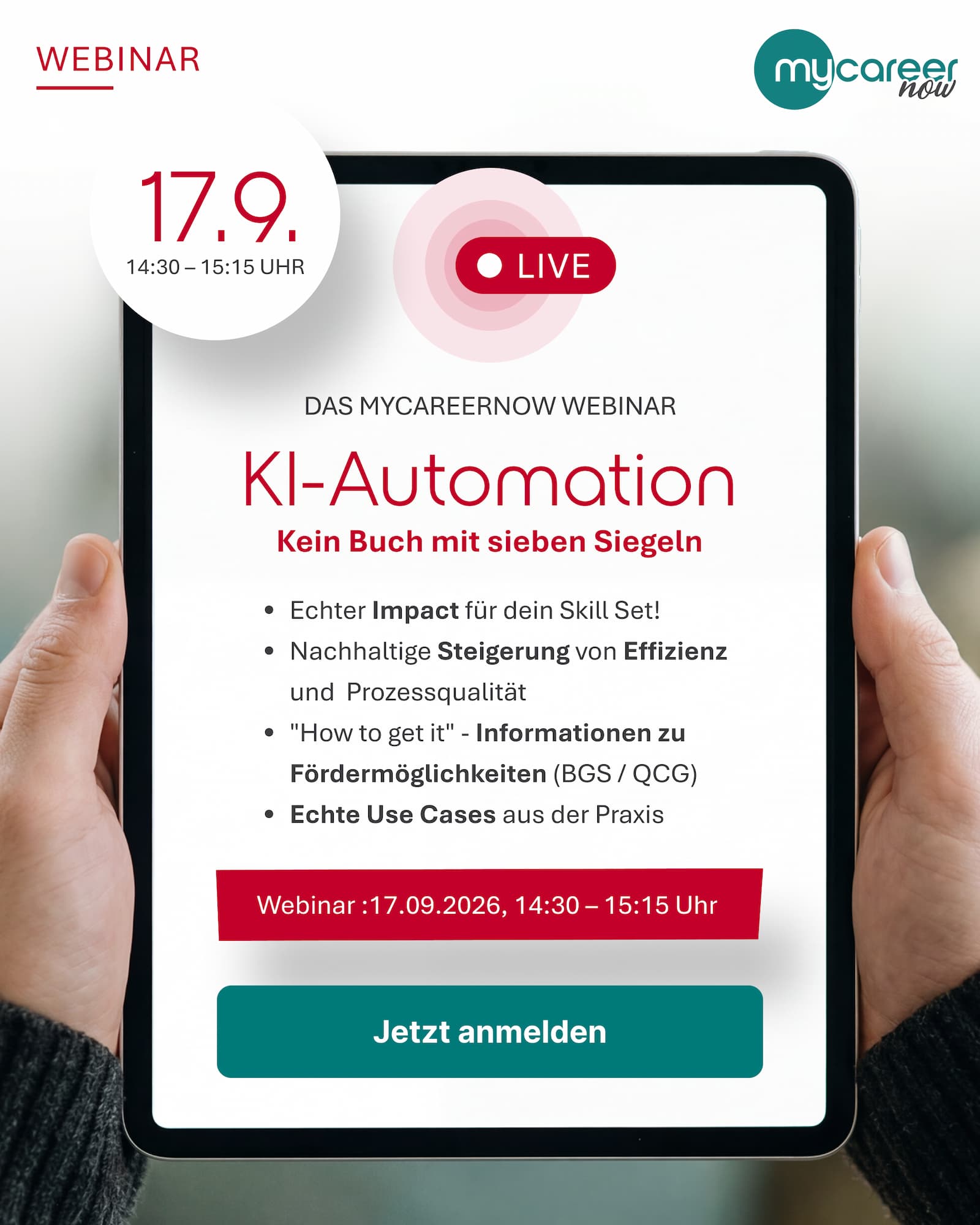 Webinar KI-Automation Webinar KI-Automation