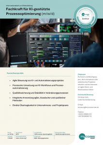 Fachkraft für KI-gestützte Prozessoptimierung (KIPR)